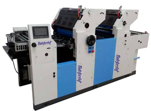 Two Color Non Woven Offset Printing Machine